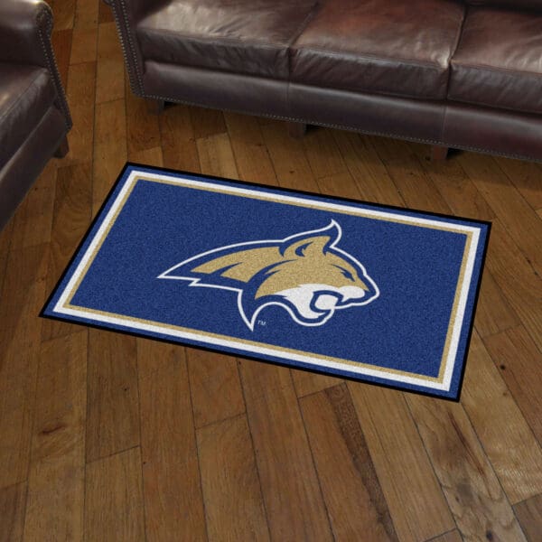 Montana State Grizzlies 3ft. x 5ft. Plush Area Rug