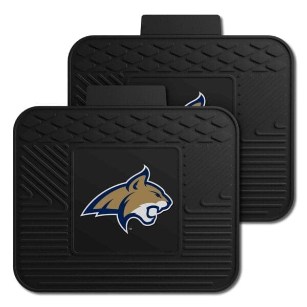 Montana State Grizzlies Back Seat Car Utility Mats 2 Piece Set 1 scaled
