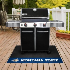 Montana State Grizzlies Vinyl Grill Mat - 26in. x 42in.