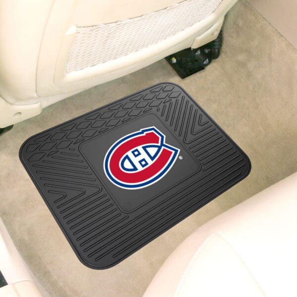 Montreal Canadiens Back Seat Car Utility Mat - 14in. x 17in.-10772