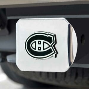 Montreal Canadiens Chrome Metal Hitch Cover with Chrome Metal 3D Emblem-17033