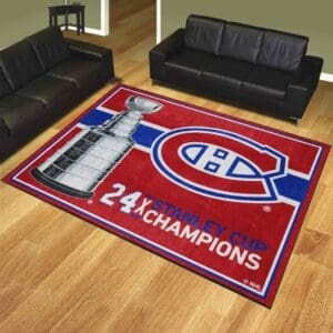 Montreal Canadiens Dynasty 8ft. x 10ft. Plush Area Rug-34325