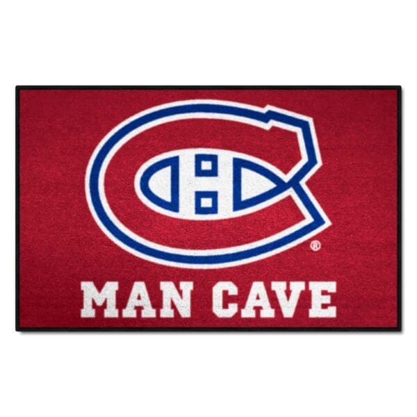 Montreal Canadiens Man Cave Starter Mat Accent Rug 19in. x 30in. 14446 1 scaled