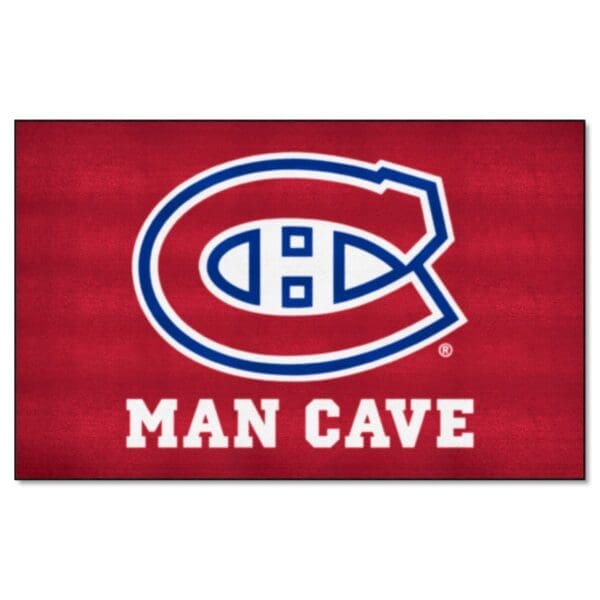 Montreal Canadiens Man Cave Ulti Mat Rug 5ft. x 8ft. 14447 1 scaled