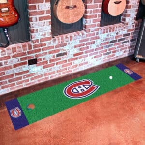 Montreal Canadiens Putting Green Mat - 1.5ft. x 6ft.-10408