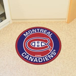 Montreal Canadiens Roundel Rug - 27in. Diameter-18876