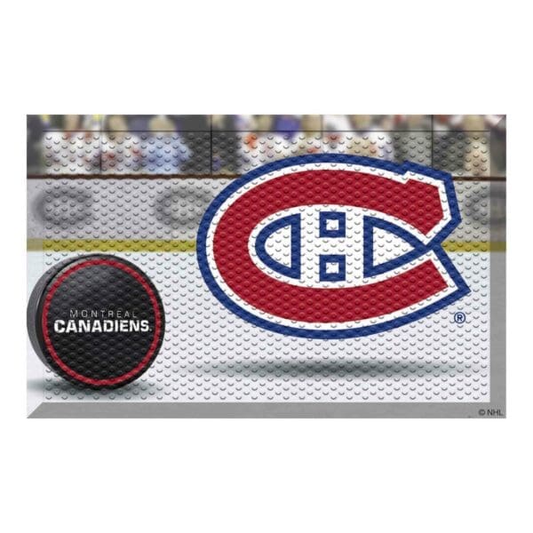 Montreal Canadiens Rubber Scraper Door Mat 19152 1 scaled