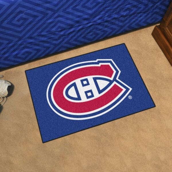 Montreal Canadiens Starter Mat Accent Rug - 19in. x 30in.-10274