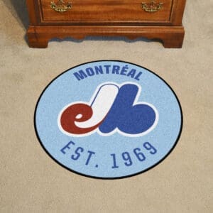 Montreal Expos Roundel Rug - 27in. Diameter