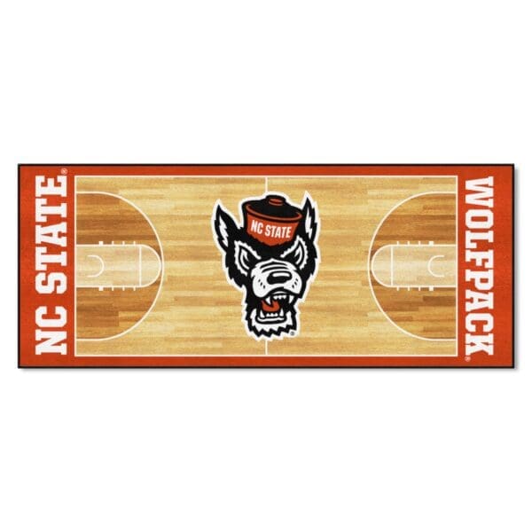 NC State Wolfpack Court Runner Rug 30in. x 72in 1 scaled
