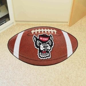 NC State Wolfpack Football Rug - 20.5in. x 32.5in.