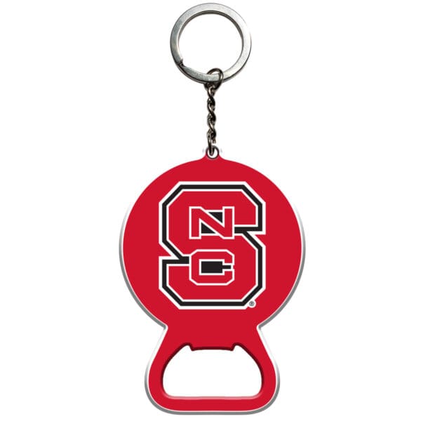 NC State Wolfpack Keychain Bottle Opener 1