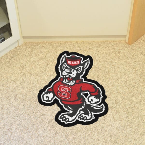 NC State Wolfpack Mascot Rug