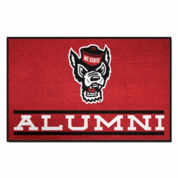 NC State Wolfpack Starter Mat Accent Rug 19in. x 30in. Alumni Starter Mat 1 scaled