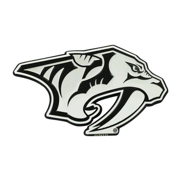Nashville Predators 3D Chrome Metal Emblem 23100 1
