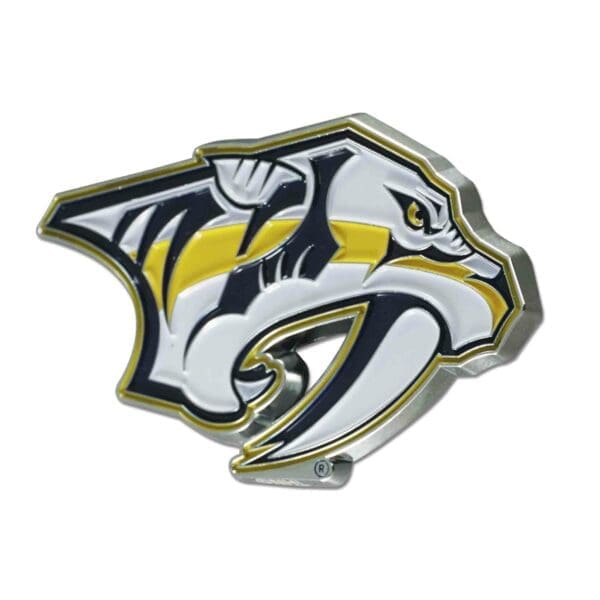 Nashville Predators 3D Color Metal Emblem 23101 1