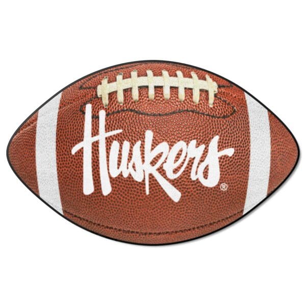 Nebraska Cornhuskers Football Rug 20.5in. x 32.5in 1 1 scaled