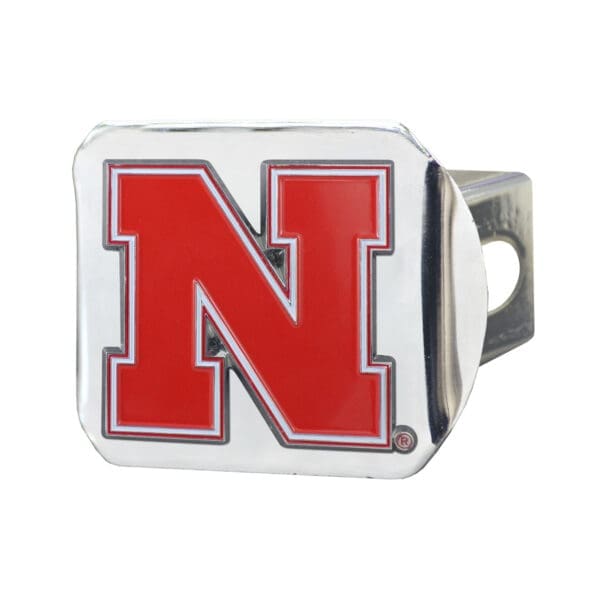 Nebraska Cornhuskers Hitch Cover 3D Color Emblem 1