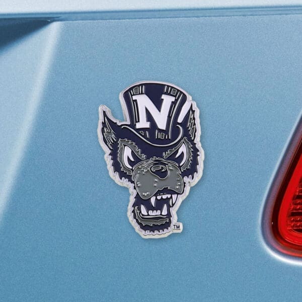 Nevada Wolfpack 3D Color Metal Emblem