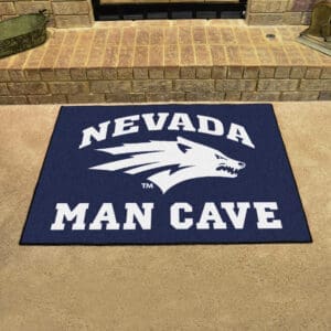 Nevada Wolfpack Man Cave All-Star Rug - 34 in. x 42.5 in.