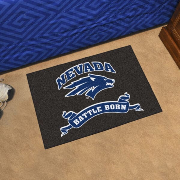 Nevada Wolfpack Starter Mat Accent Rug - 19in. x 30in.