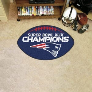 New England Patriots Football Rug - 20.5in. x 32.5in.