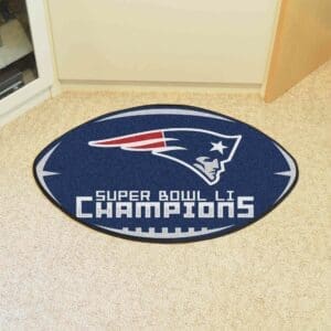 New England Patriots Football Rug - 20.5in. x 32.5in.