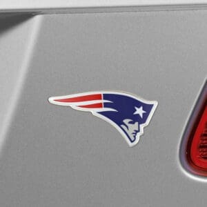New England Patriots Heavy Duty Aluminum Embossed Color Emblem