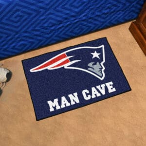 New England Patriots Man Cave Starter Mat Accent Rug - 19in. x 30in.
