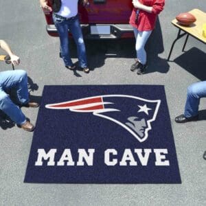 New England Patriots Man Cave Tailgater Rug - 5ft. x 6ft.