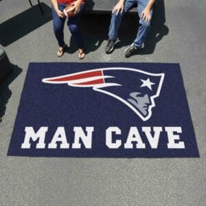 New England Patriots Man Cave Ulti-Mat Rug - 5ft. x 8ft.