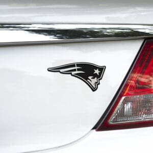 New England Patriots Molded Chrome Plastic Emblem