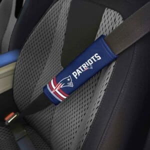 New England Patriots Team Color Rally Seatbelt Pad - 2 Pieces