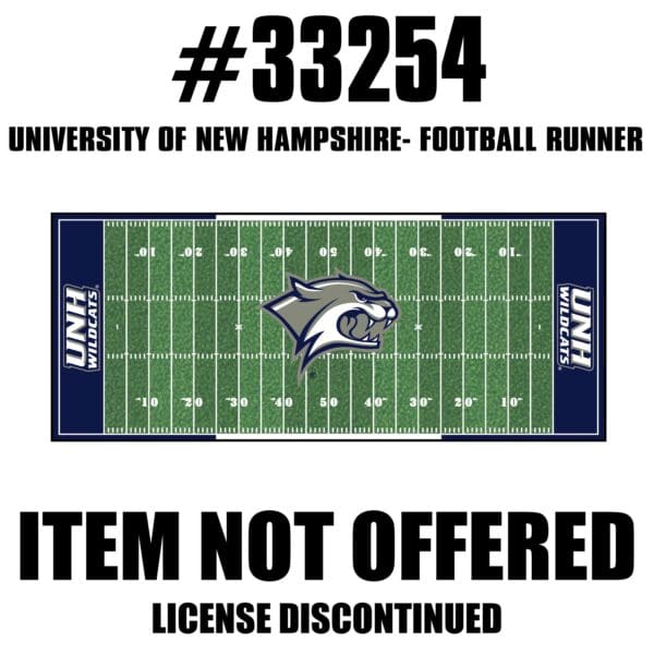 New Hampshire Wildcats Field Runner Mat 30in. x 72in 1 scaled