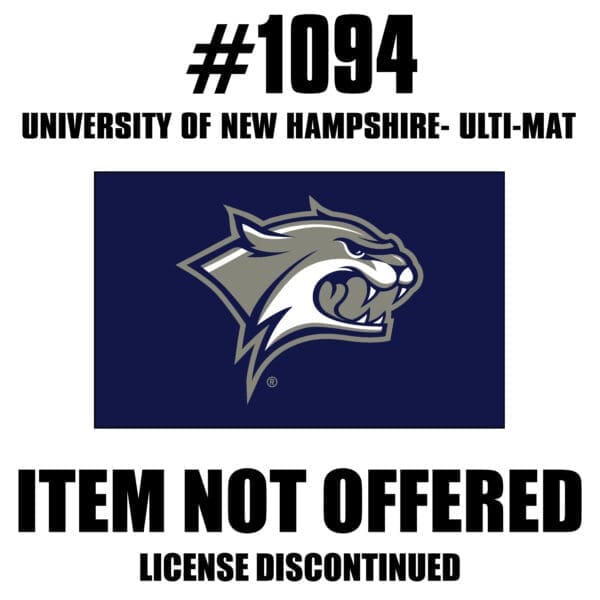 New Hampshire Wildcats Ulti Mat Rug 5ft. x 8ft 1 scaled