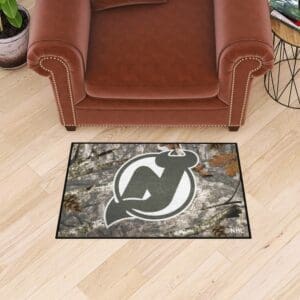 New Jersey Devils Camo Starter Mat Accent Rug - 19in. x 30in.-34493