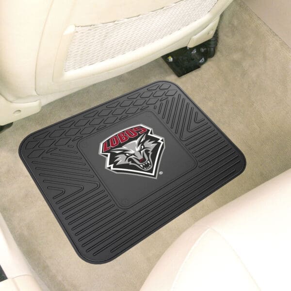 New Mexico Lobos Back Seat Car Utility Mat - 14in. x 17in.