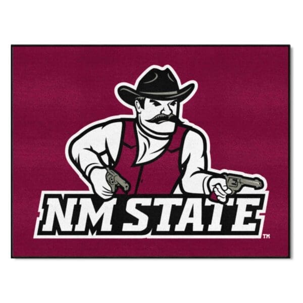New Mexico State Lobos All Star Rug 34 in. x 42.5 in 1 scaled