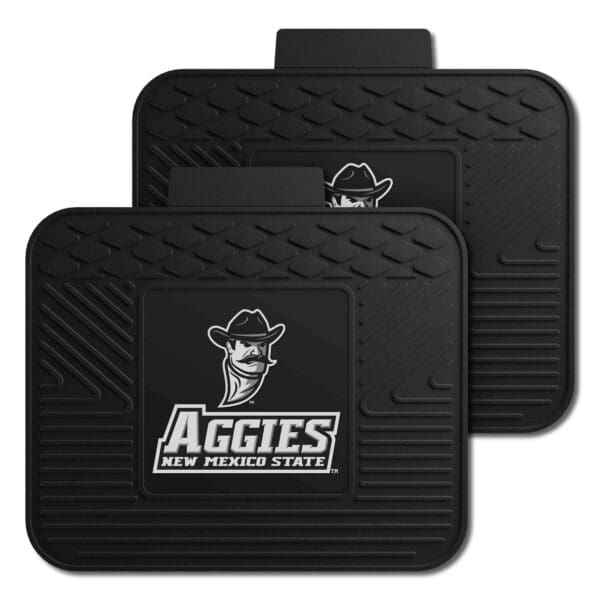 New Mexico State Lobos Back Seat Car Utility Mats 2 Piece Set 1 scaled