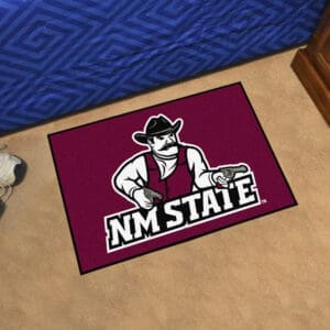 New Mexico State Lobos Starter Mat Accent Rug - 19in. x 30in.