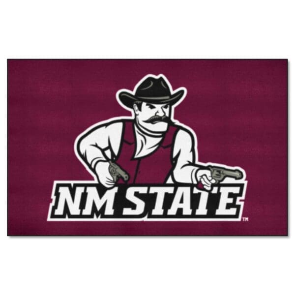 New Mexico State Lobos Ulti Mat Rug 5ft. x 8ft 1 scaled