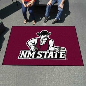 New Mexico State Lobos Ulti-Mat Rug - 5ft. x 8ft.