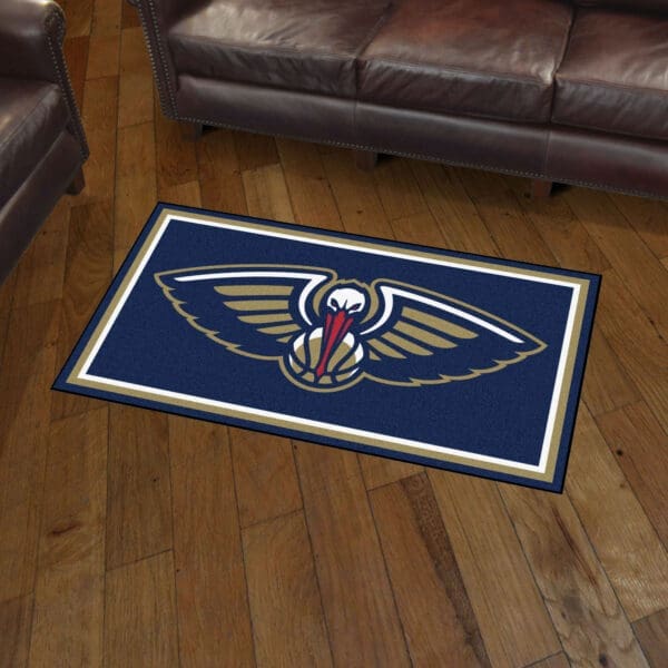 New Orleans Pelicans 3ft. x 5ft. Plush Area Rug-19845
