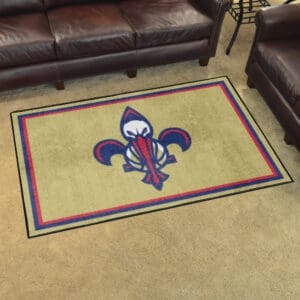 New Orleans Pelicans 4ft. x 6ft. Plush Area Rug-37027