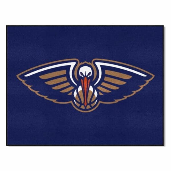New Orleans Pelicans All Star Rug 34 in. x 42.5 in. 19459 1 scaled