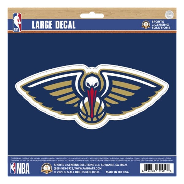 New Orleans Pelicans Large Decal Sticker 63303 1