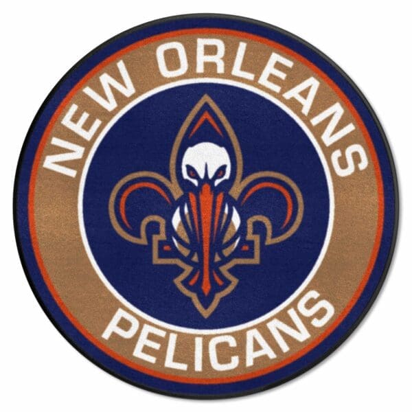 New Orleans Pelicans Roundel Rug 27in. Diameter 18844 1 scaled