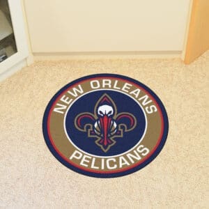 New Orleans Pelicans Roundel Rug - 27in. Diameter-18844