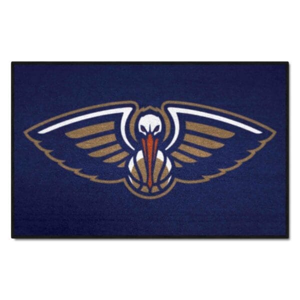 New Orleans Pelicans Starter Mat Accent Rug 19in. x 30in. 11917 1 scaled