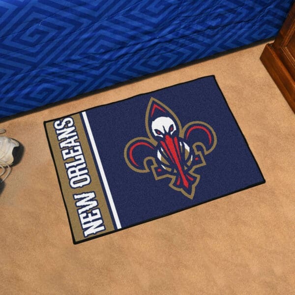 New Orleans Pelicans Starter Mat Accent Rug - 19in. x 30in.-17921